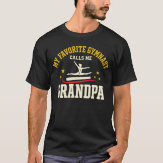 お気に入りの体操選手がおじいちゃんと呼ぶTシャツ Tシャツ