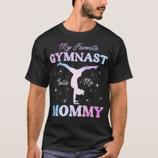 お気に入りの体操選手がママと呼ぶ 体操ママ Tシャツ