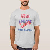 お気に入りの候補者でカスタマイズ Tシャツ (正面)