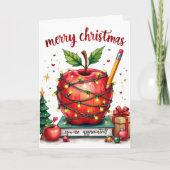 お気に入りの先生クリスマスカード シーズンカード (正面)