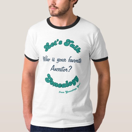 お気に入りの先祖 Tシャツ (正面)
