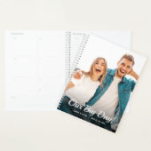 お気に入りの写真でパーソナライズされた週月結婚式プランナー プランナー手帳 (ディスプレー)