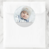 お気に入りの写真とテキストでオリジナルカラーを作成 ラウンドシール (バッグ)