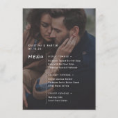 お気に入りの写真の背景メニュー メニュー (正面)