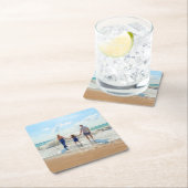 お気に入りの写真をオリジナルコースターに、写真コースター スクエアペーパーコースター (インサイチュ)