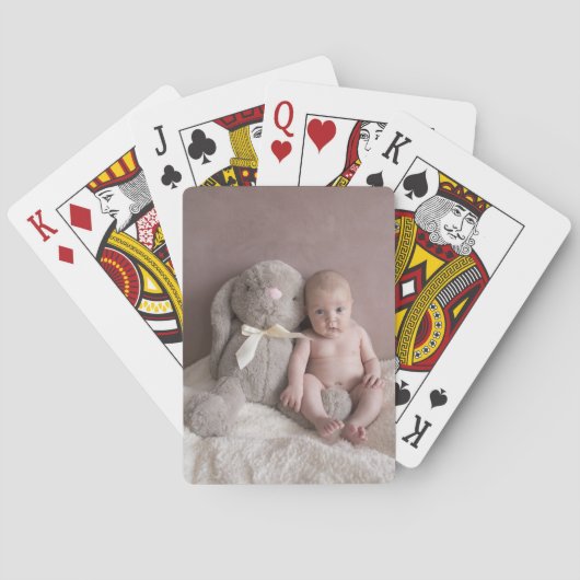 お気に入りの写真ギフトの追加 トランプ (裏面)