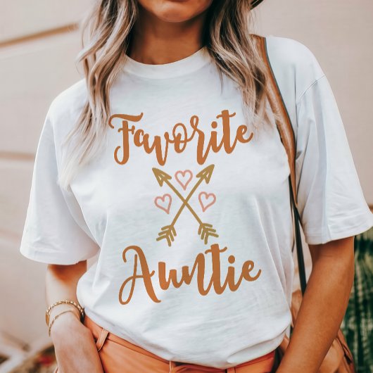 お気に入りの叔母さん Tシャツ
