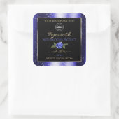 お気に入りの商品ラベル - 現代的でプロフェッショナルなビジネス用品。
このエレガントで豪華なラベル スクエアシール (バッグ)