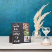 お気に入りの大切な別れ オーダーメイドペットメモリアル フォトプラーク (インサイチュ)