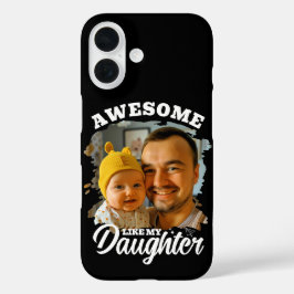 お気に入りの娘とパパのフォトギフト iPhone 16ケース