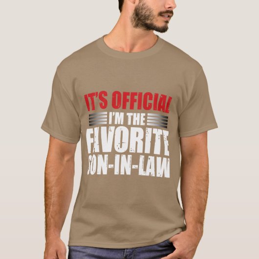 お気に入りの娘婿だなんて retro tシャツ (正面)