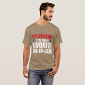 お気に入りの娘婿だなんて retro tシャツ (正面フル)
