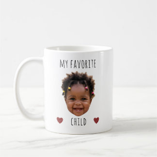 お気に入りの子供の顔のカスタム写真 コーヒーマグカップ