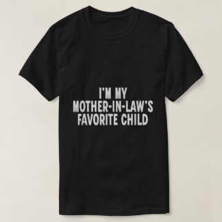 お気に入りの子供 面白い義理の家族のユーモアTシャツ Tシャツ