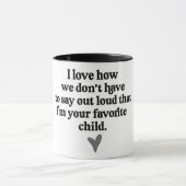 お気に入りの子 マグカップ (中央)