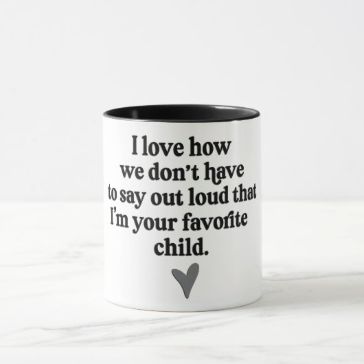 お気に入りの子 マグカップ (中央)