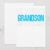 お気に入りの孫がくれたこの家族へのプレゼント シーズンカード (正面/裏面)