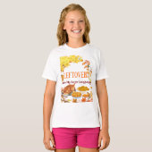お気に入りの愛の言葉は残り物 感謝祭のジョーク Tシャツ (正面フル)