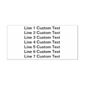 お気に入りの文字、Business 7の明細の追加 セルフインキングスタンプ (デザイン)