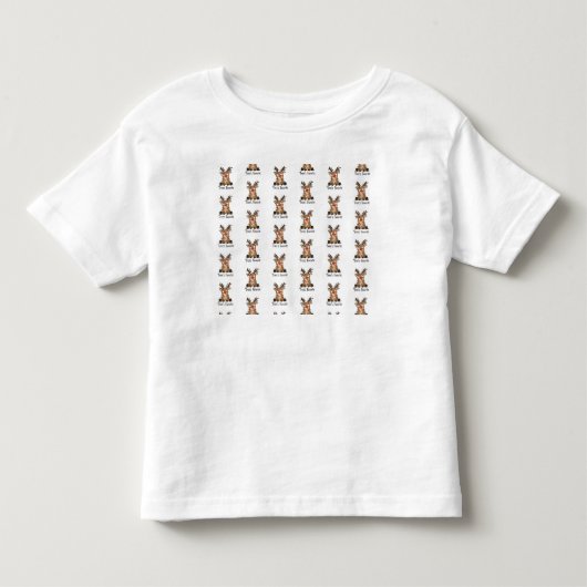 お気に入りの木 トドラーTシャツ (正面)