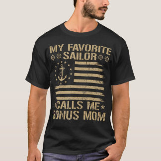 お気に入りの水兵がボーナスママと呼ぶ家族おそろい Tシャツ