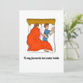 お気に入りの湯たんぽに シーズンカード (スタンド正面)