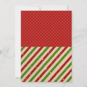 お気に入りの物交換パーティーのご招待 招待状 (裏面)