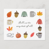 お気に入りの秋 ポストカード (正面)