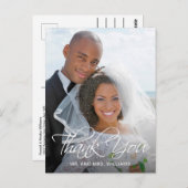 お気に入りの結婚写真ありがとう ポストカード (正面/裏面)
