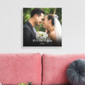 お気に入りの結婚式の写真 キャンバスプリント (インサイチュ (リビング))