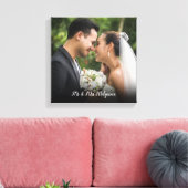 お気に入りの結婚式の写真 キャンバスプリント (インサイチュ (リビング))