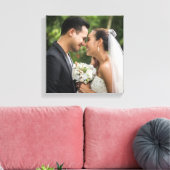 お気に入りの結婚式の写真 キャンバスプリント (インサイチュ (リビング))