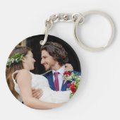 お気に入りの結婚式の写真 キーホルダー (裏面)