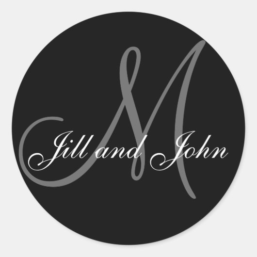 お気に入りの結婚式シール ラウンドシール (正面)