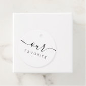 お気に入りの結婚式 ウェルカムバッグ ギフトタグ フェイバータグ (インサイチュ)