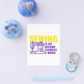 お気に入りの縫製 チラシ (シングル)