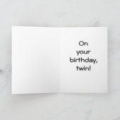 お気に入りの転が誕生日 カード (内部)