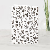 お気に入りの通知バレンタインデー カード (裏面)