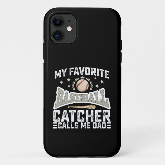 お気に入りの野球の捕手は僕をパパと呼ぶ お父さん Case-Mate iPhoneケース (裏面)