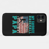 お気に入りの野球選手がパパと呼んでくれる Case-Mate iPhoneケース (裏面(横))