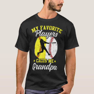 お気に入りの野球・ソフトボールの選手が僕をグラと呼ぶ Tシャツ
