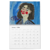 お気に入りの顔2025カレンダー カレンダー (1月 2026)