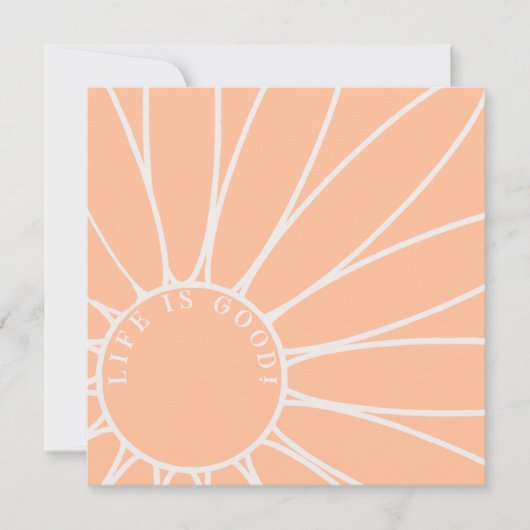 お気に入りの願い、桃と白のデイジーの花アート (正面)