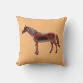 お気に入りの馬 クッション (正面)
