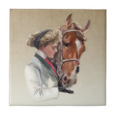 お気に入りの馬 タイル (正面)