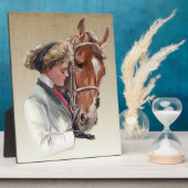 お気に入りの馬 フォトプラーク (側面)