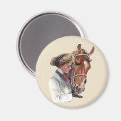 お気に入りの馬 マグネット (正面/裏面)