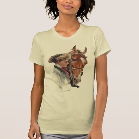 お気に入りの馬 Tシャツ (正面)