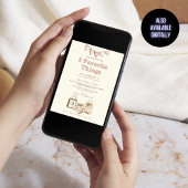 お気に入りの3つのプレゼント ガレンタインズパーティー 招待状