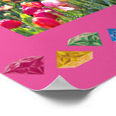 お気に入りの50歳の方の誕生日を記念して特別なギフトを ポスター (角)